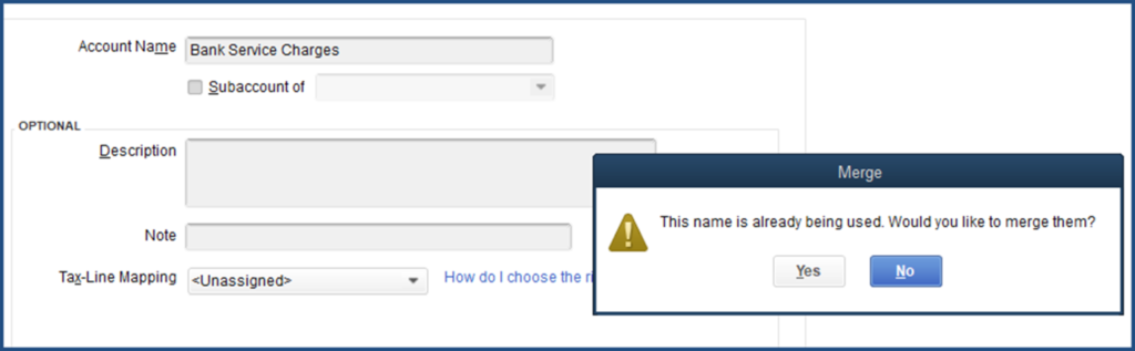 How to Deal With Accounts with Similar Names in QuickBooks